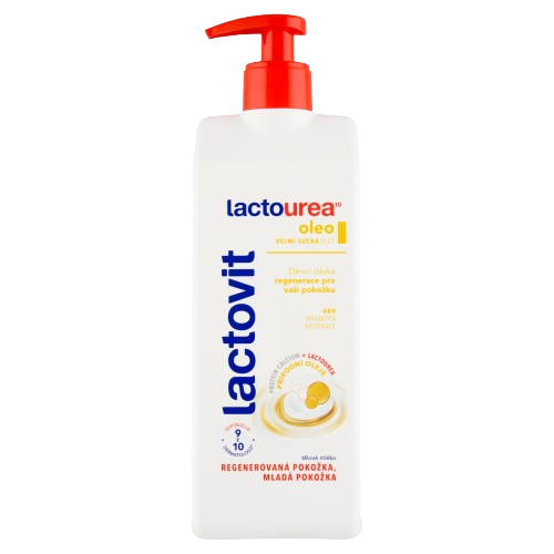 Lactovit lactourea OLEO 400ml tělové mléko