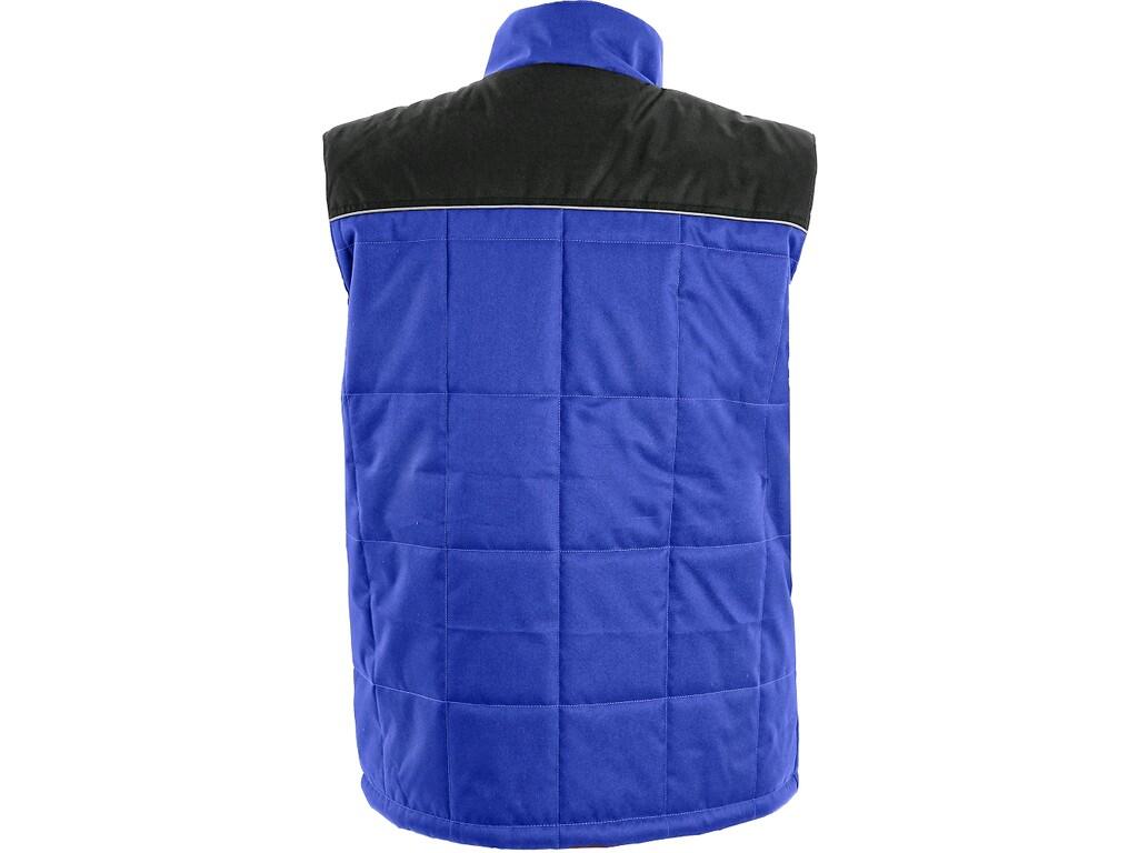 Pánská zimní vesta SEATTLE, modro-černá, vel. XL