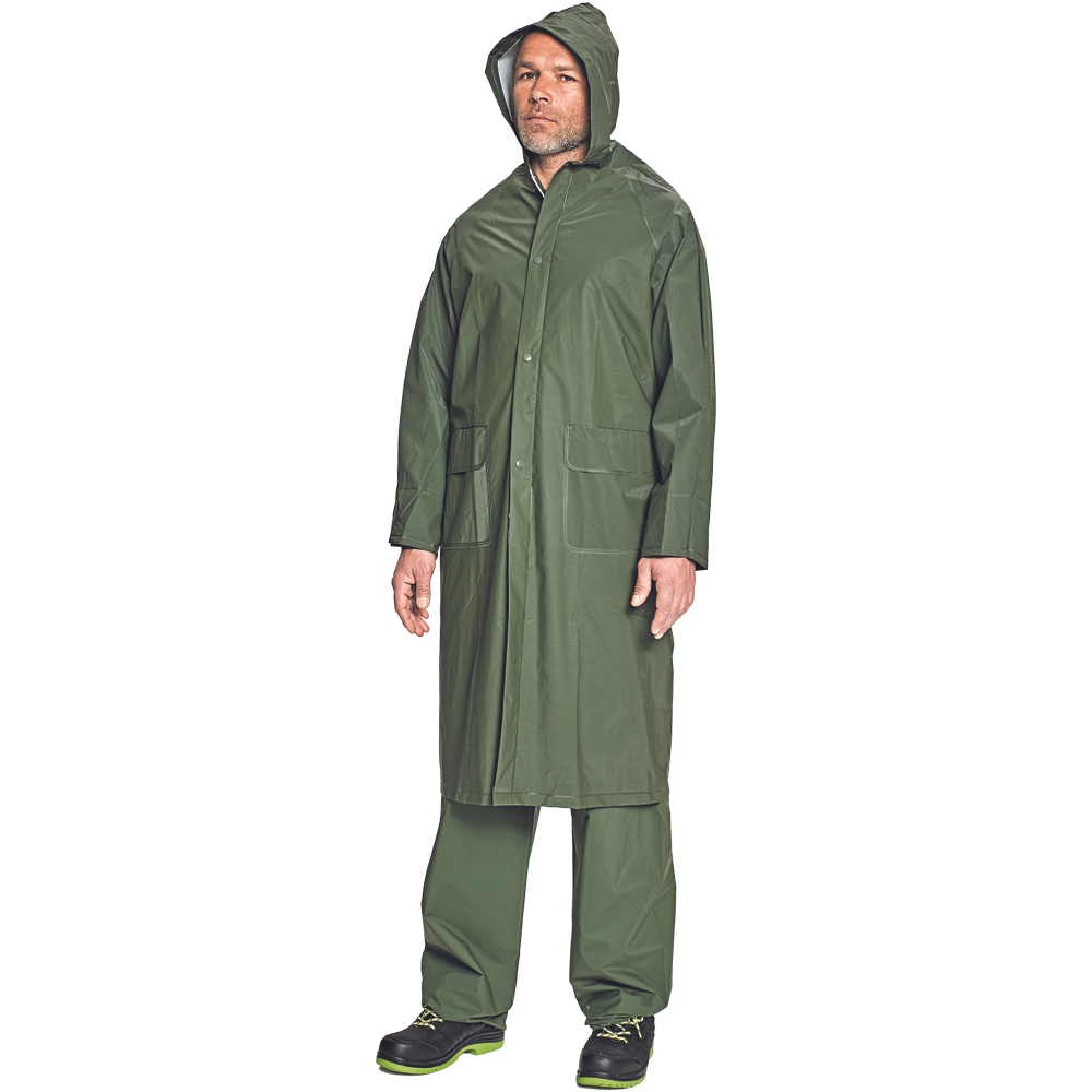 CETUS PVC plášť Velikost: XXL, Barva: Zelená