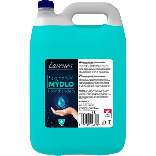 LAVON hygienické mýdlo s panthenolem 5l s antimikrobiální přísadou