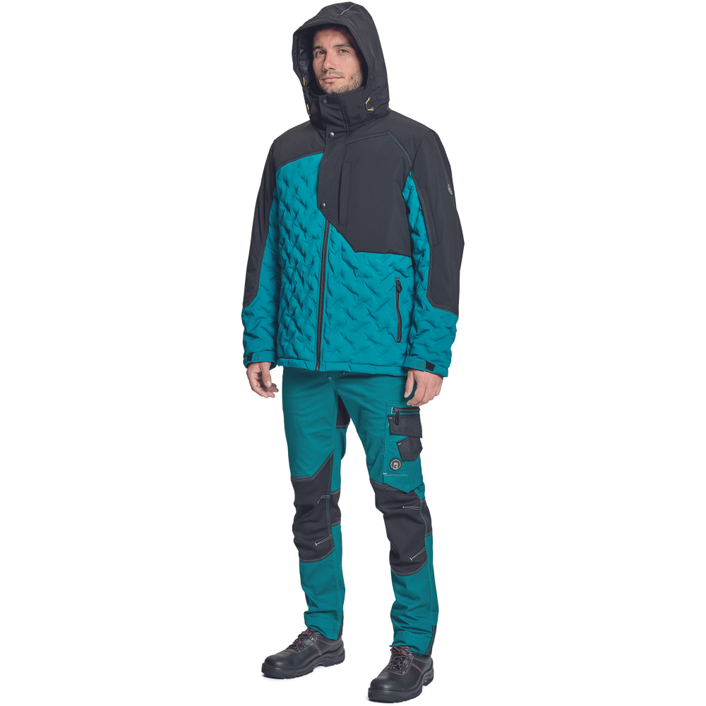 NEURUM parka petrolejová XXL