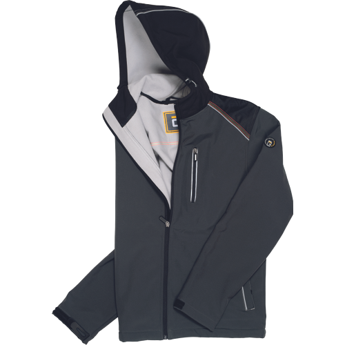 KNOXFIELD softshell bunda antracit XS