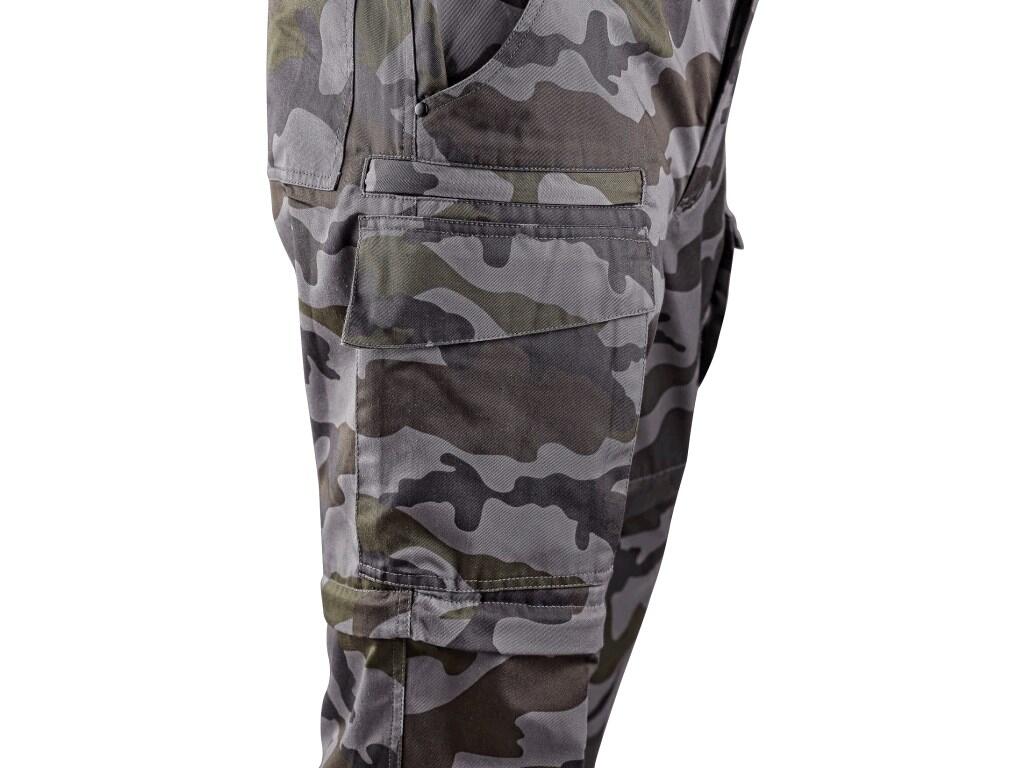 Kalhoty CXS CAMO, pánské, maskáčové, s odepínacími nohavicemi, vel. 52
