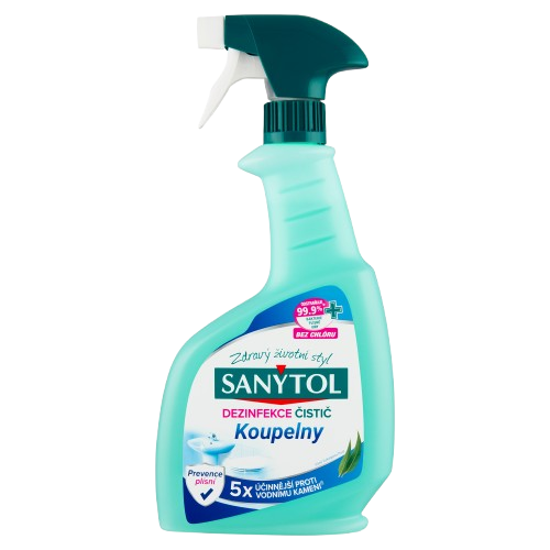 SANYTOL dezinfekce čistič 500ml koupelny