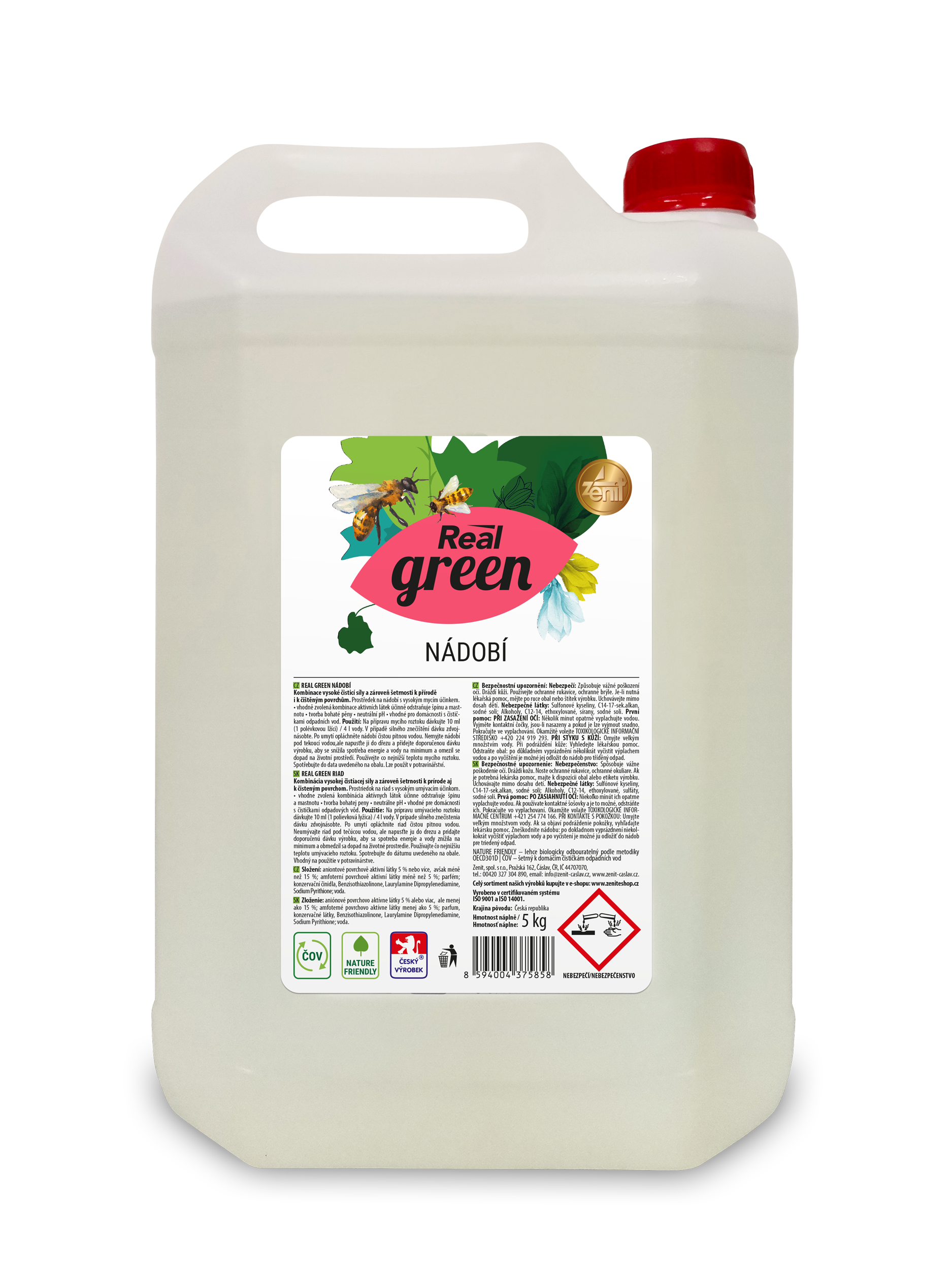 Real green na nádobí 5kg