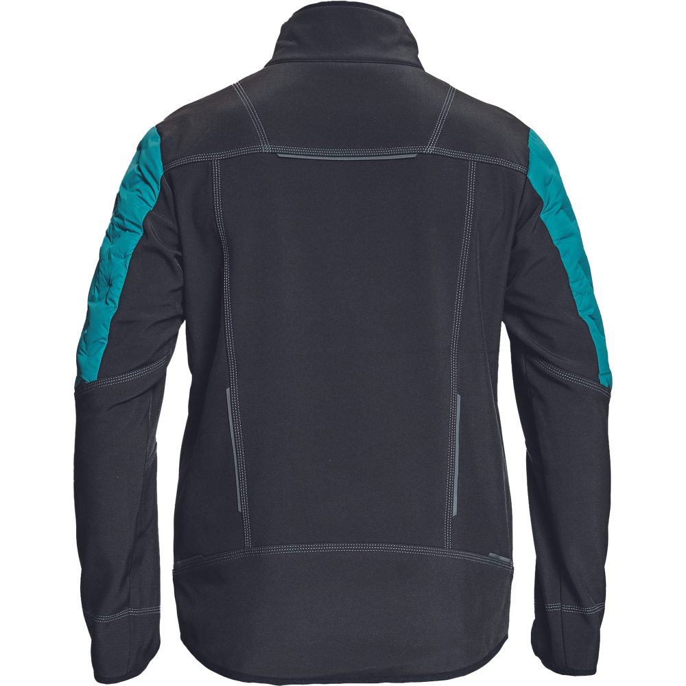 NEURUM SOFTSHELL bunda petrolejová XL