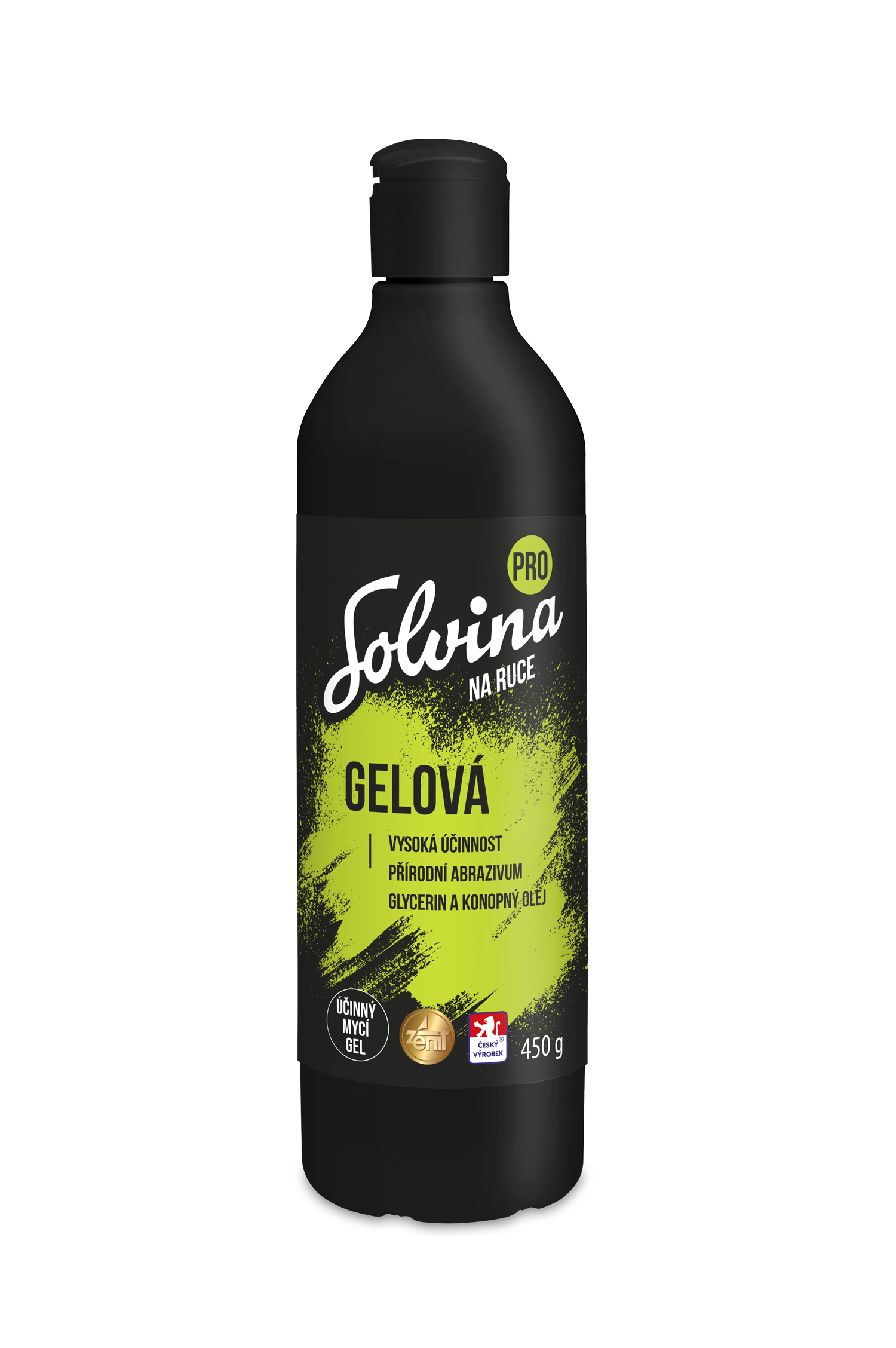 Solvina PRO gel 450g na ruce, gelová