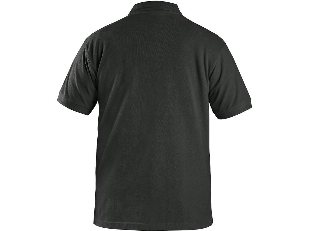 Polokošile s krátkým rukávem MICHAEL, černá, vel. 3XL