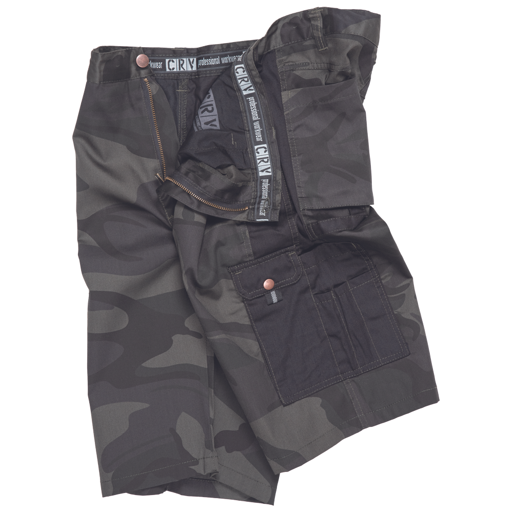CRAMBE šortky camouflage S