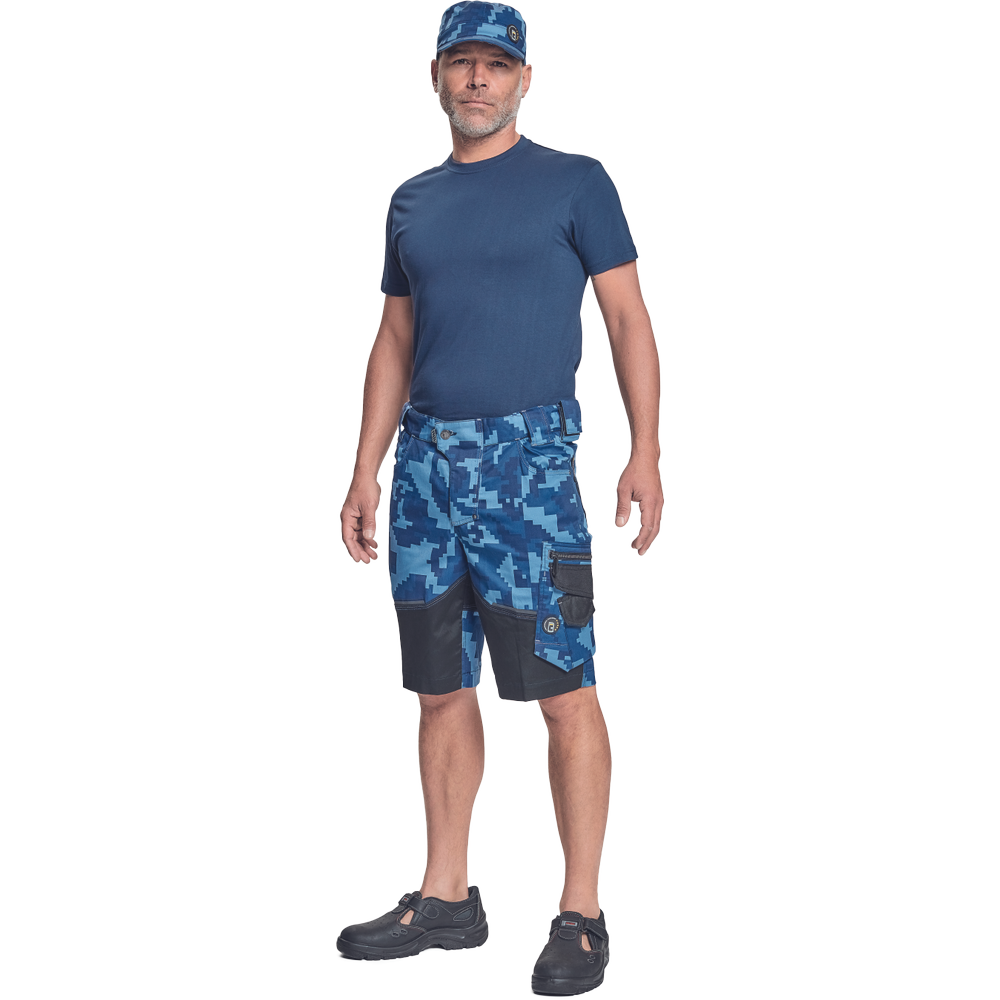 NEURUM CAMOU šortky navy 48