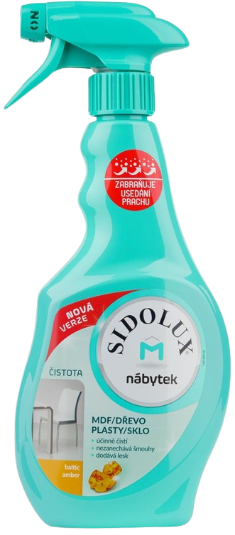 SIDOLUX M proti prachu s vůní BALTIC AMBER rozprašovač 400ml