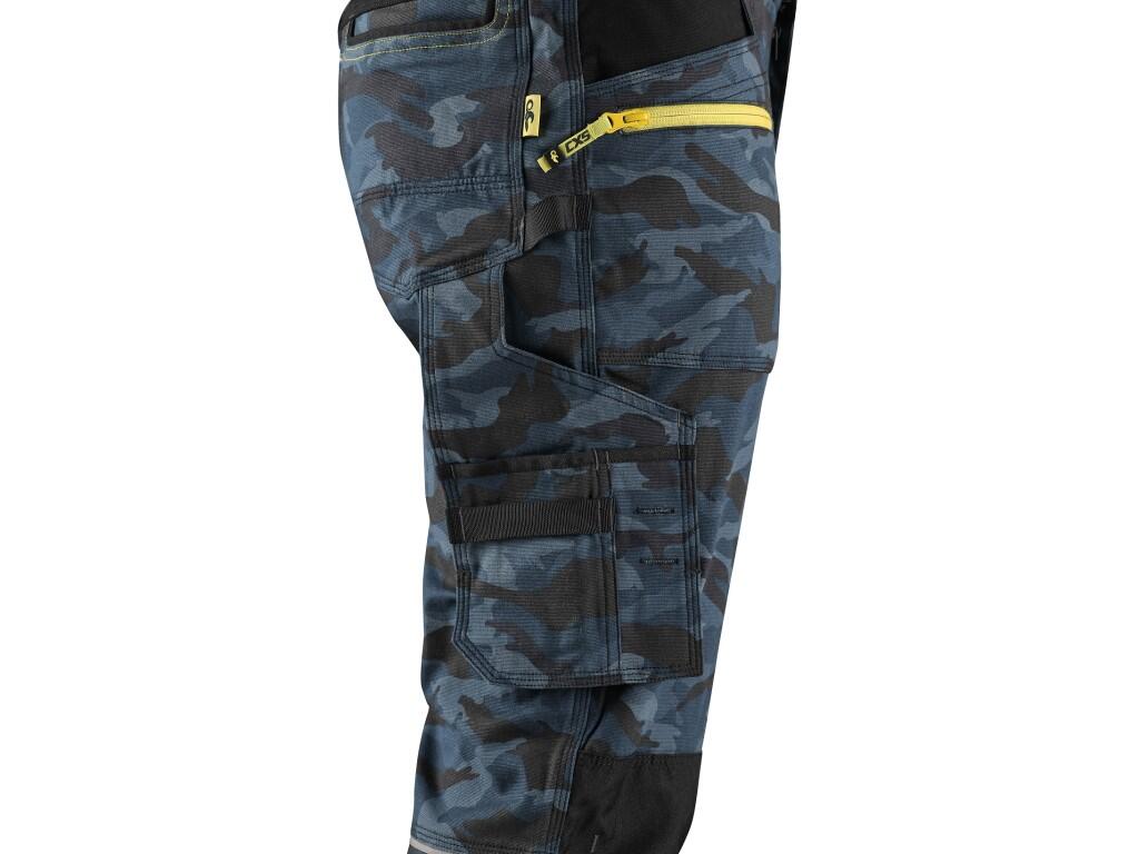 Kalhoty CXS STRETCH, pánské, maskáčové modré, vel. 58