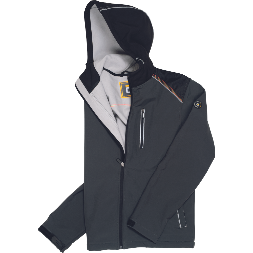 KNOXFIELD softshell bunda antracit M