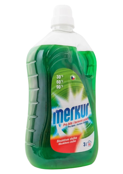 Merkur gel pro bílé i barevné 3l 60PD