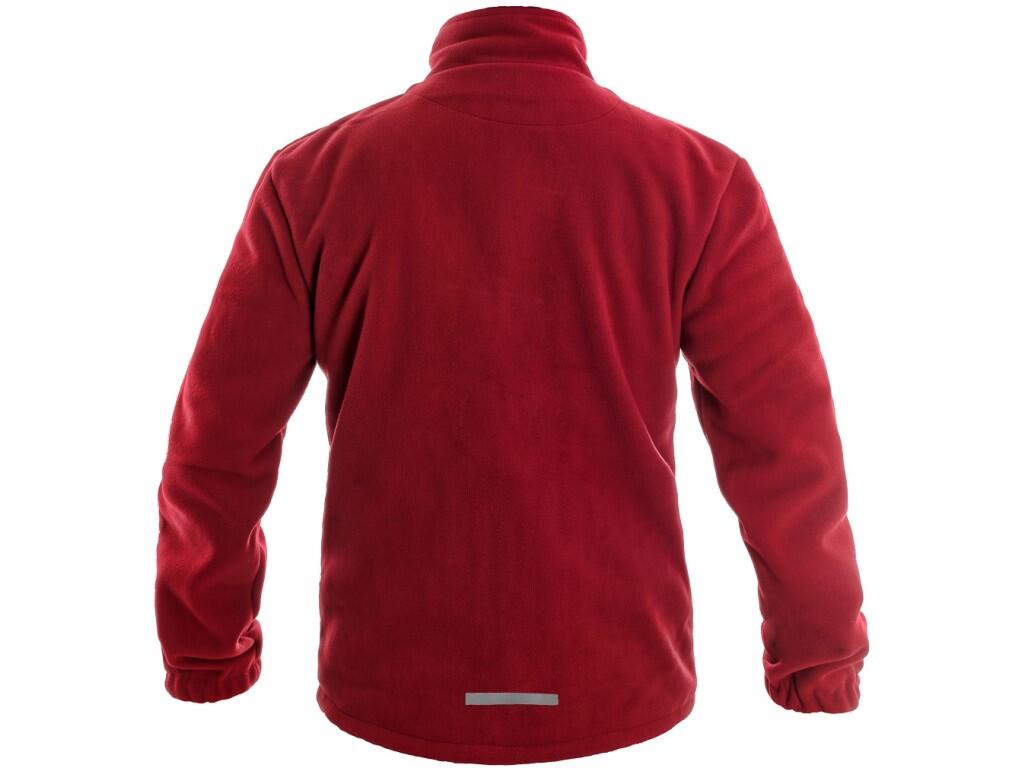 Pánská fleecová bunda OTAWA, červená, vel. 3XL