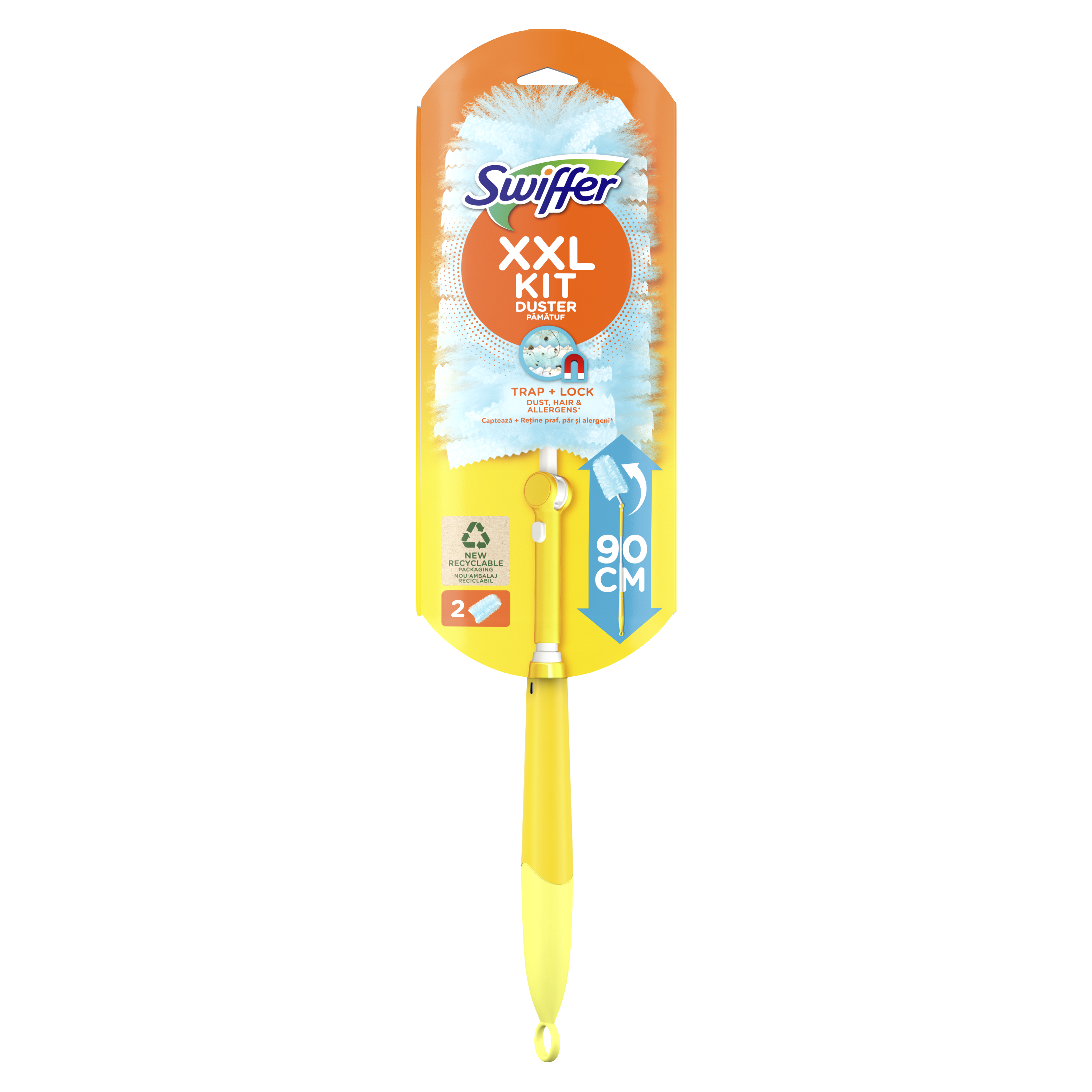 Swiffer Sada XXL KIT (násada+2 prachovky)