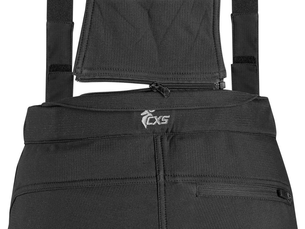 Kalhoty CXS TRENTON, zimní softshell, pánské, černé, vel. 60