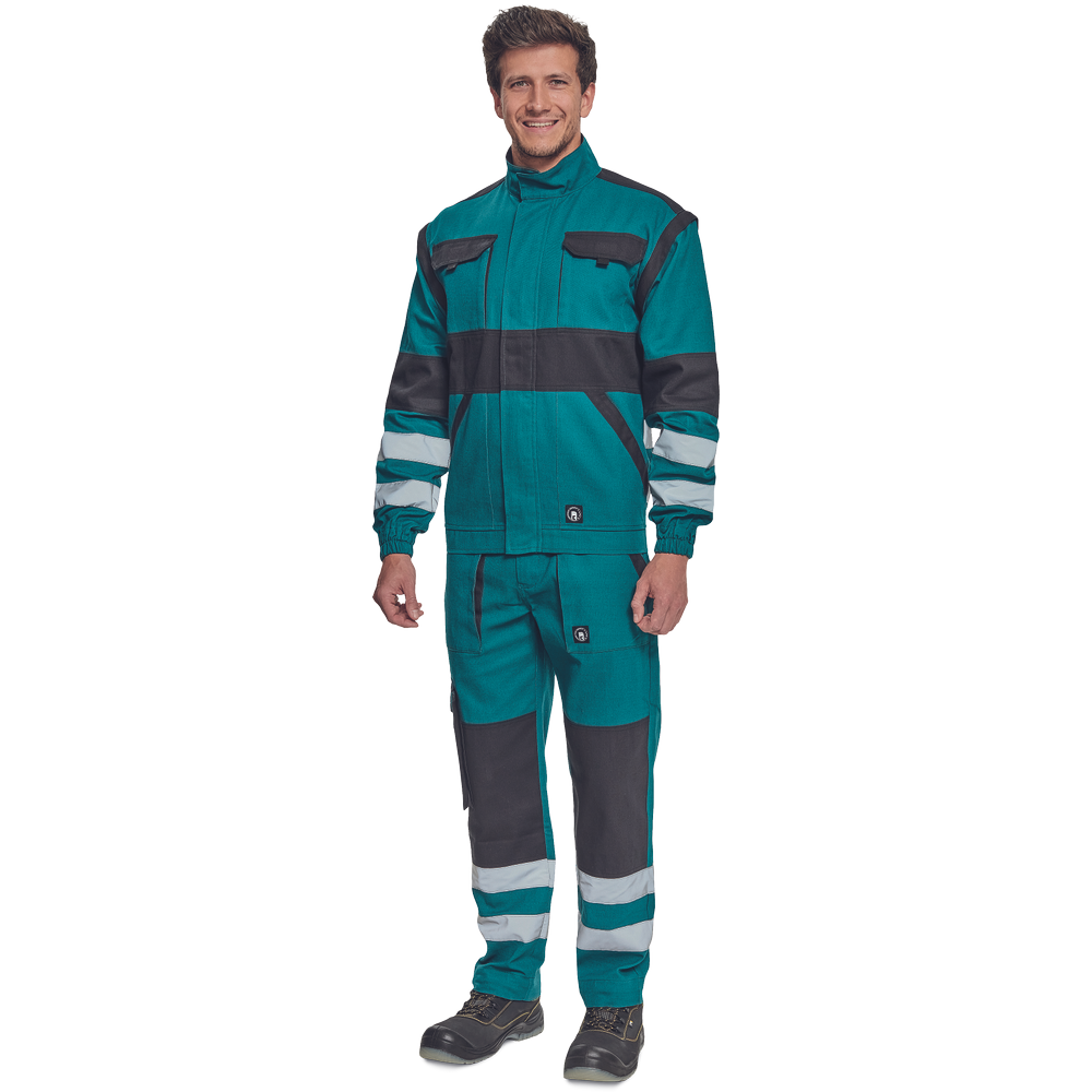 MAX NEO RFLX bunda zelená 62