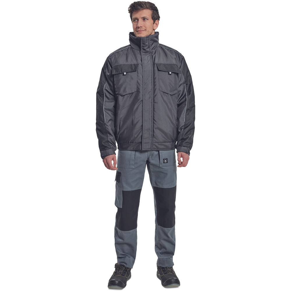 MAX NEO pilot bunda antracit 4XL