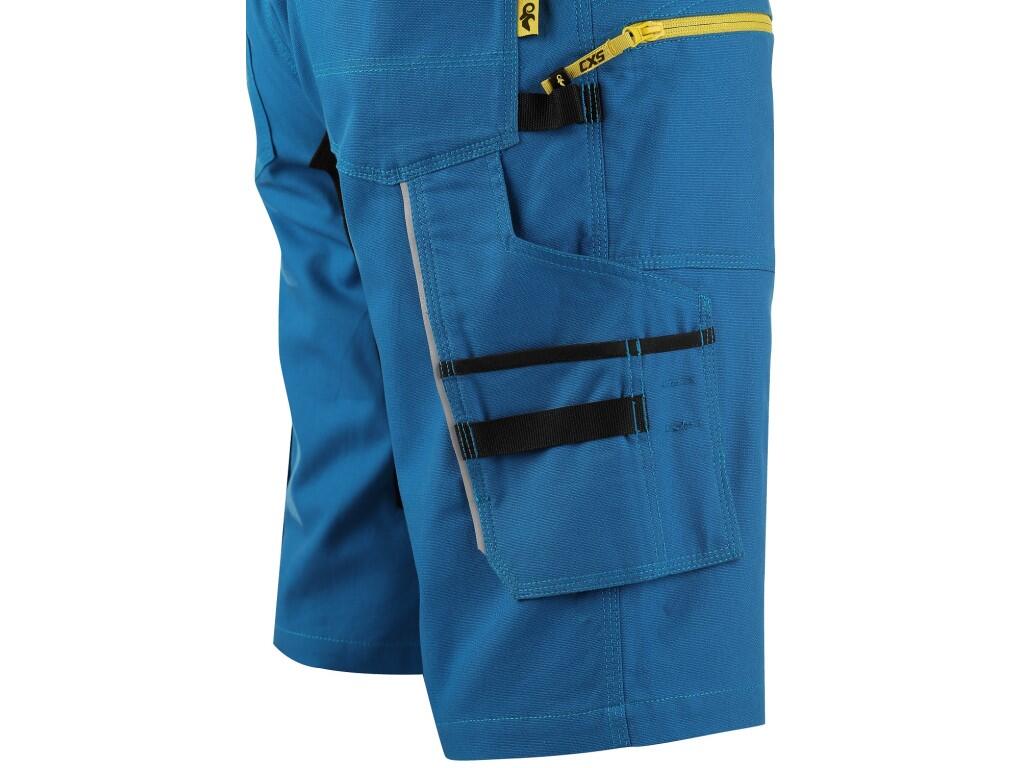 Kraťasy CXS STRETCH, pánské, středně modré-černé, vel. 58
