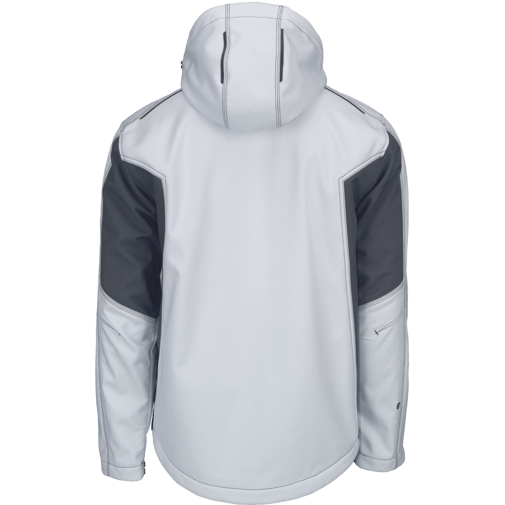 DAYBORO softshell bunda bílá 4XL