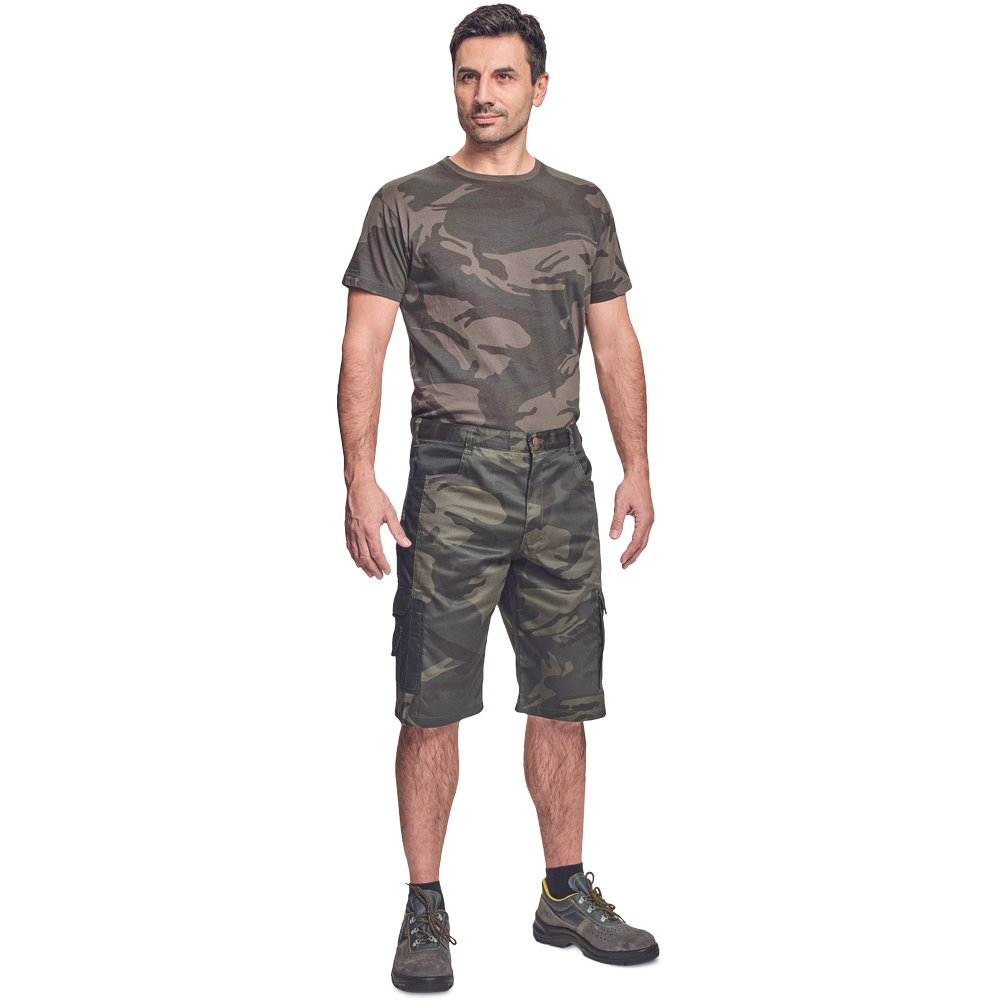 CRAMBE šortky camouflage S