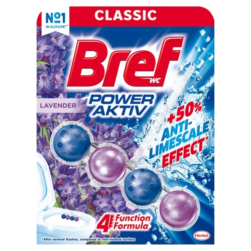 Bref WC CLASSIC power aktiv 50g Lavender závěs