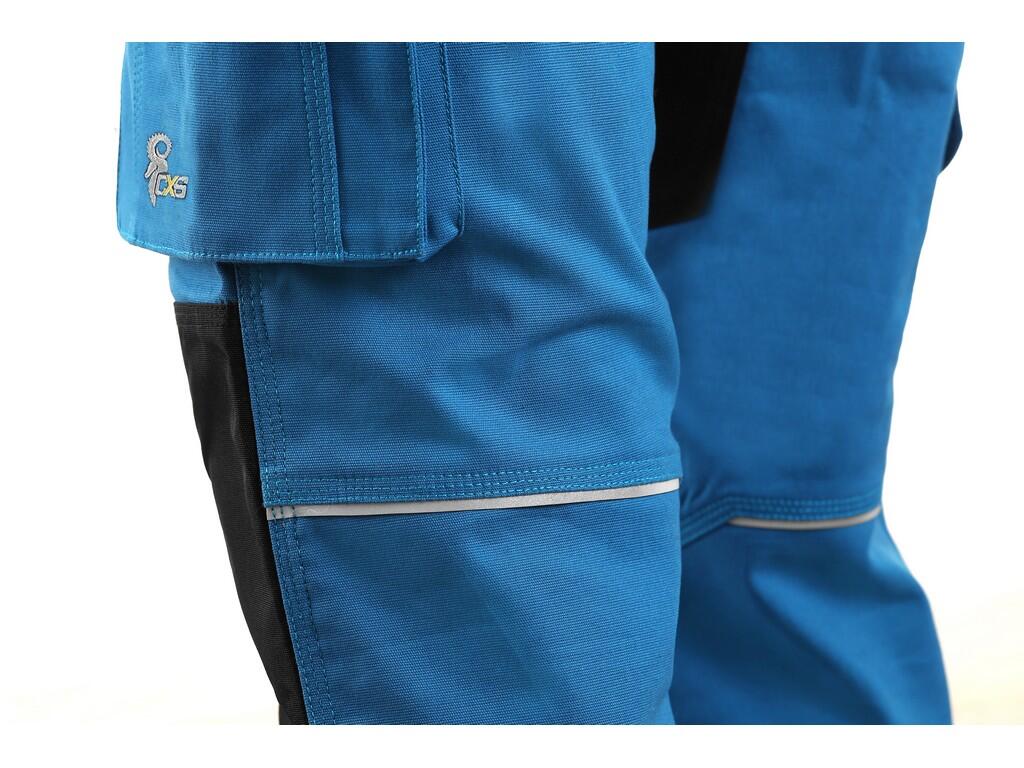 Zahradníky CXS STRETCH, dámské, středně modro - černé, vel. 44