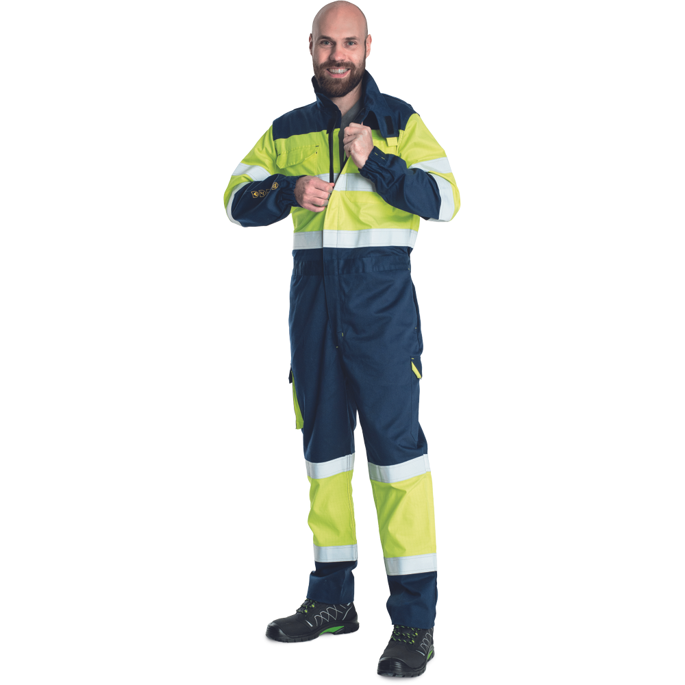 STROKE FR HV kombinéza žlutá/navy XXL
