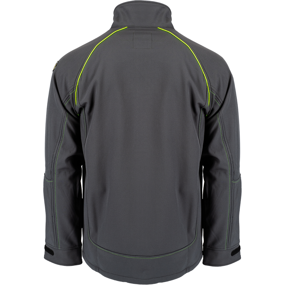 SHELDON softshell bunda antrac/žlutá 3XL