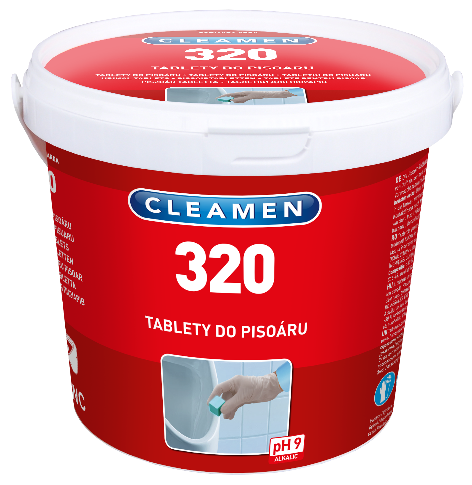 CLEAMEN 320 DEO tablety do pisoáru 1,5kg