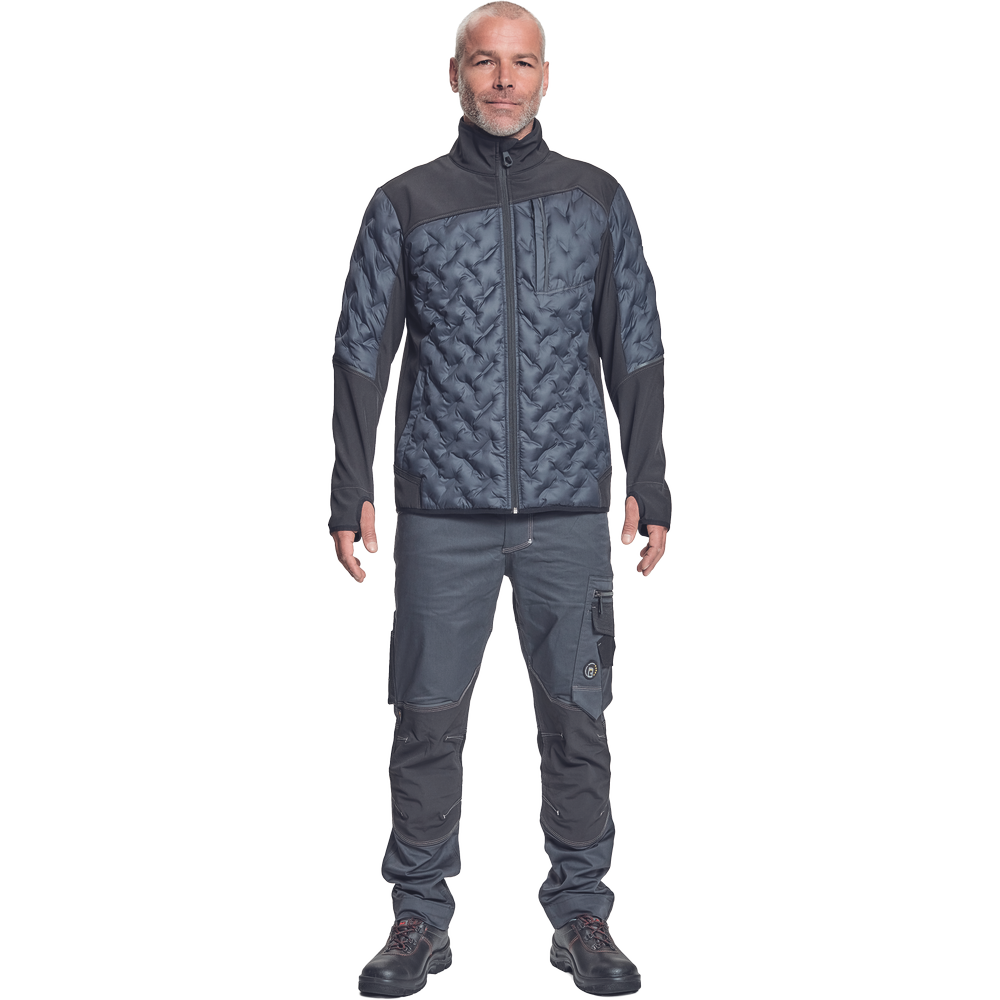 NEURUM SOFTSHELL bunda antracit S