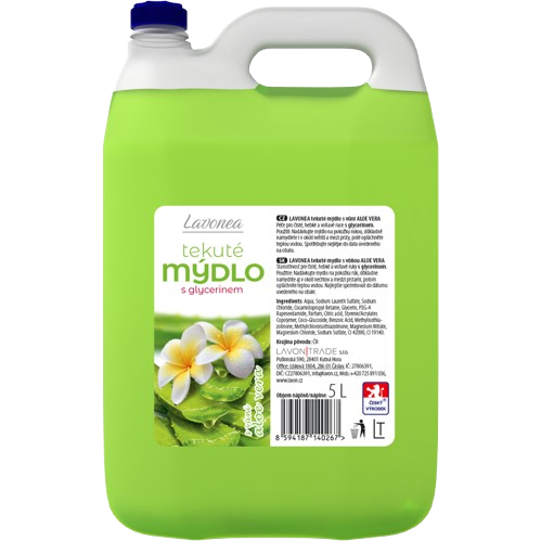LAVON tekuté mýdlo 5l Aloe Vera