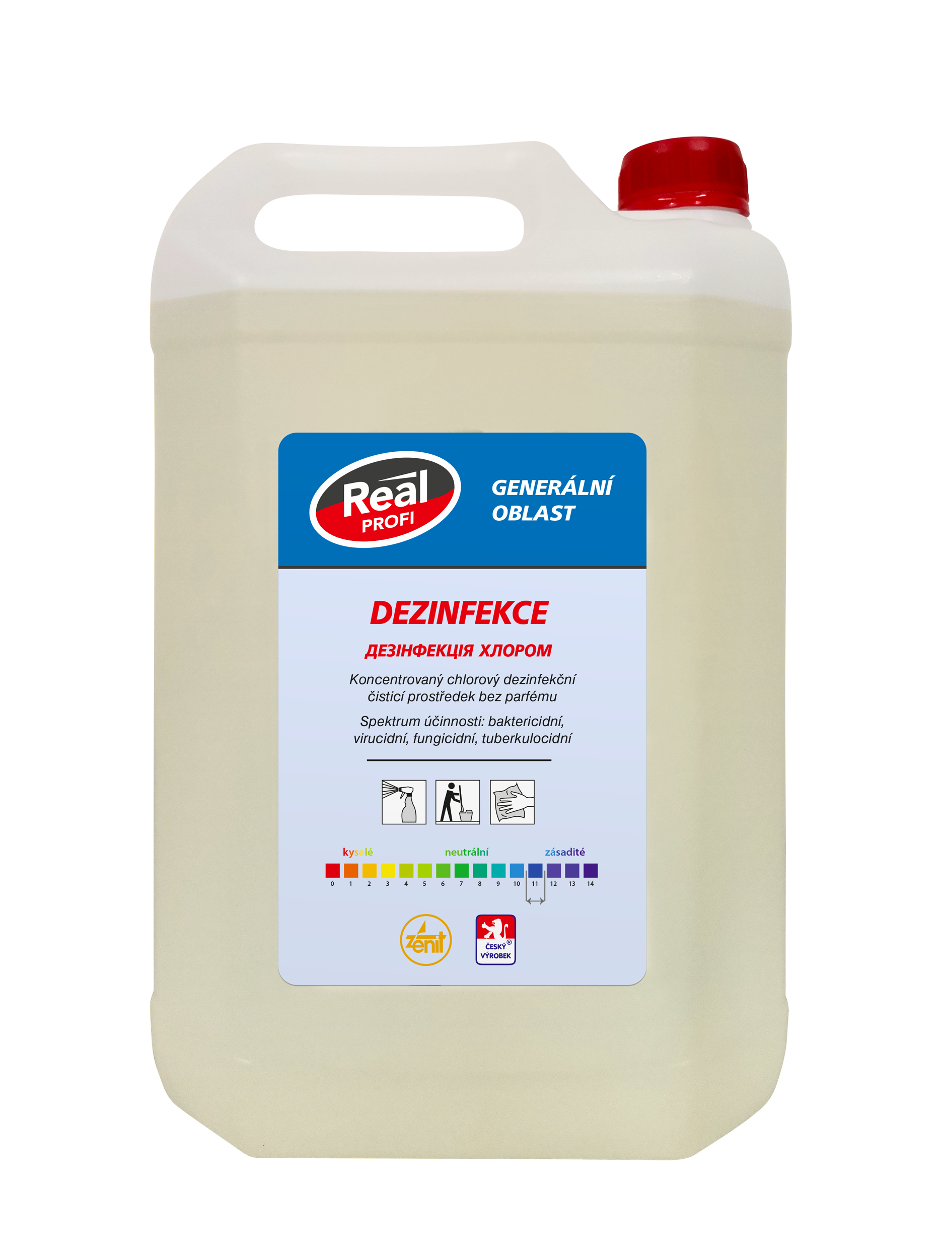 Real profi dezinfekce chlorová 5 l