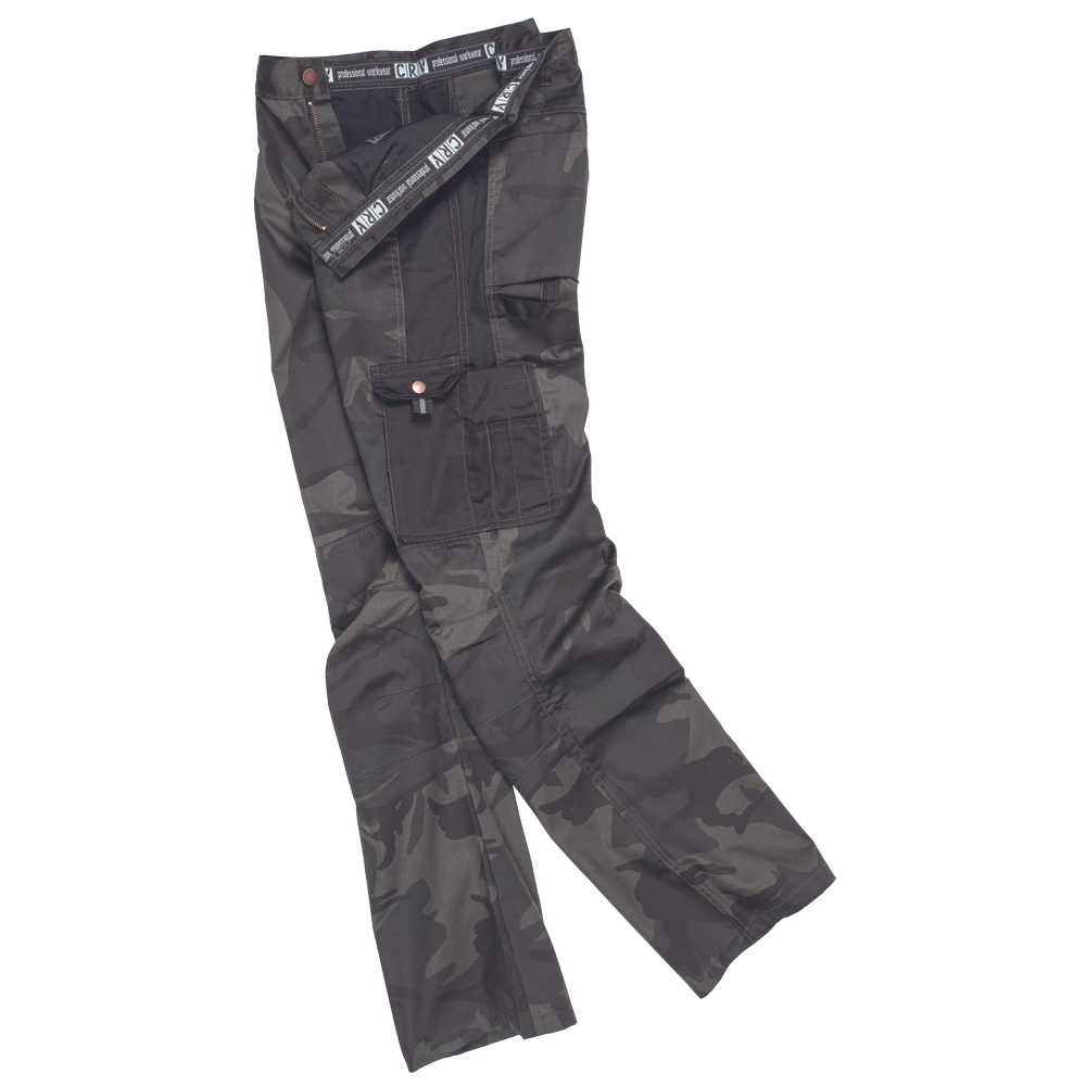 CRAMBE kalhoty camouflage 2XL