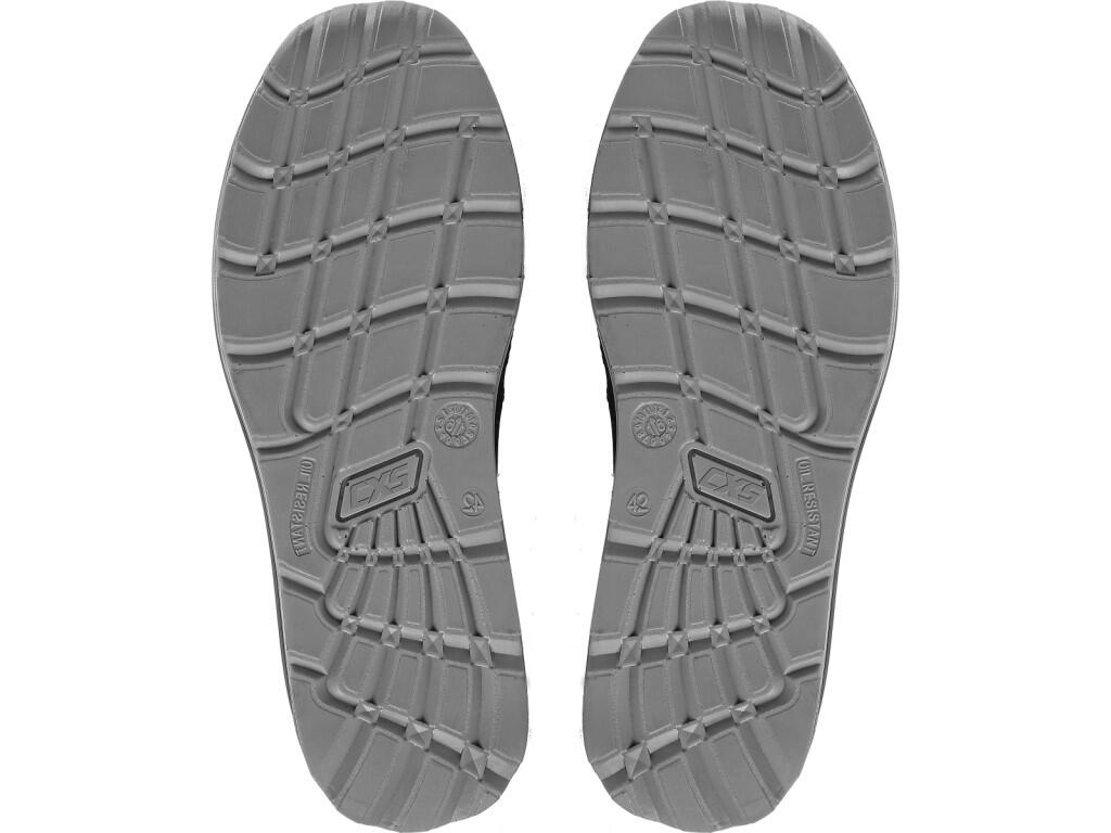 Obuv kotníková CXS TEXLINE MURTER S1P, černo-šedá, vel. 38