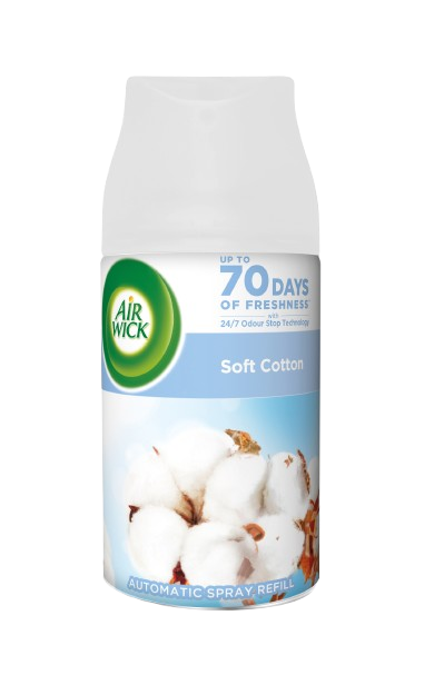 Airwick FreshMatic 250ml Pure Jemná bavlna náplň