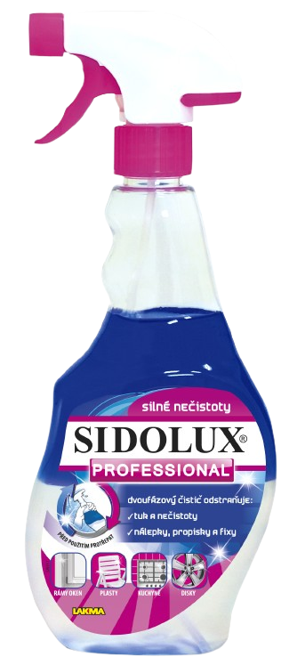 SIDOLUX PROFESSIONAL na silné nečistoty - dvoufázový 500ml
