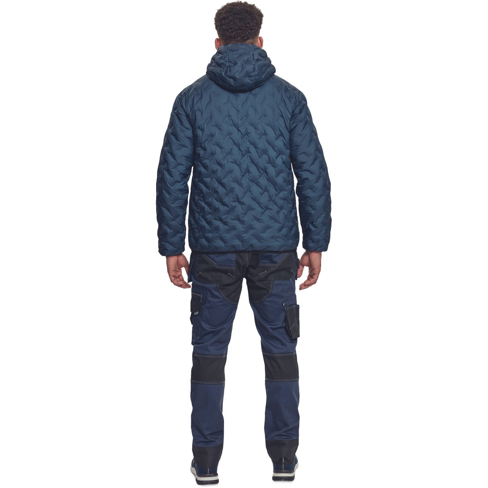 NEURUM péřová bunda navy 4XL