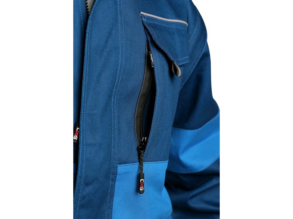 Blůza CXS LUXY EDA, pánská, modro-modrá, vel. 50