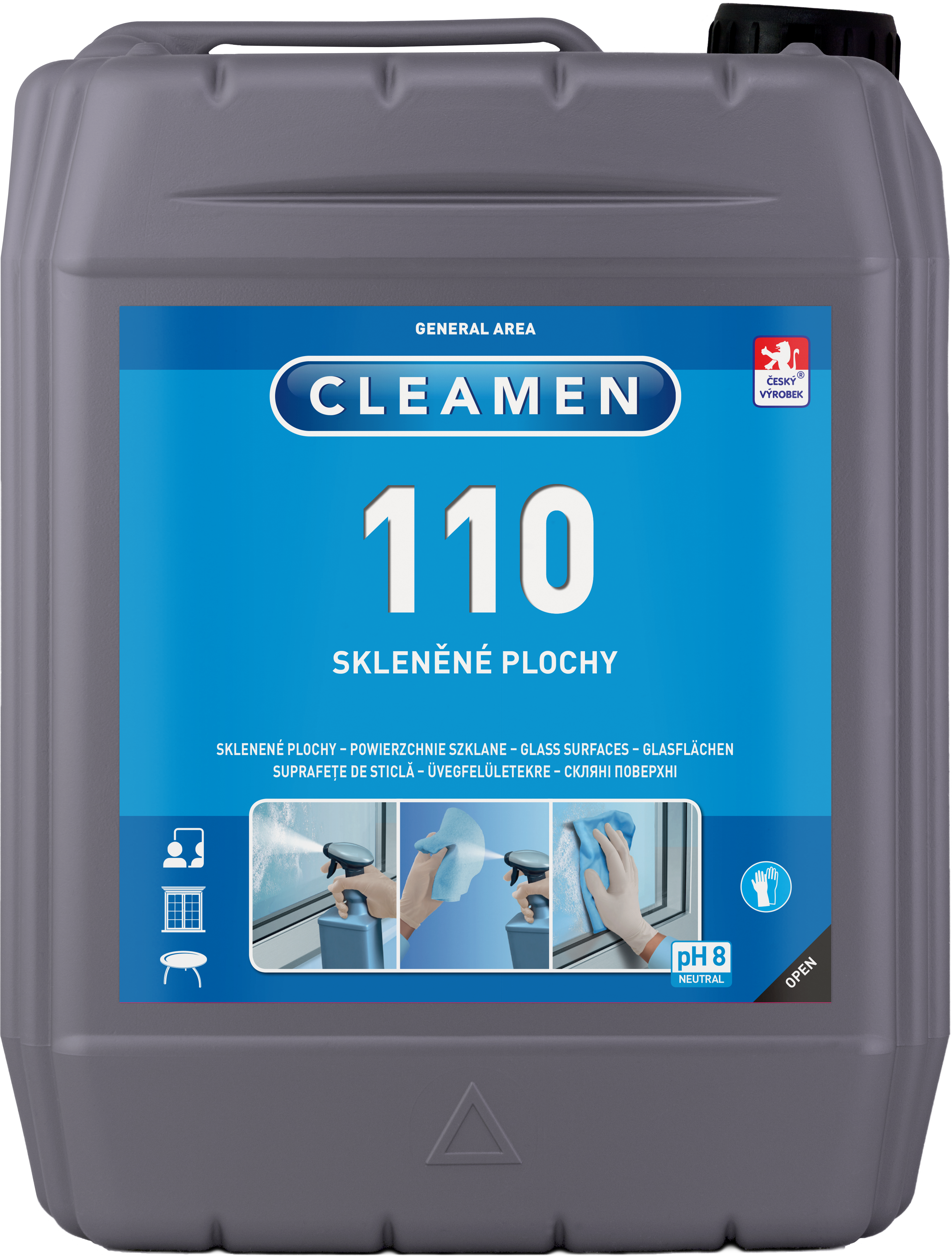 CLEAMEN 110 na skleněné plochy 5l