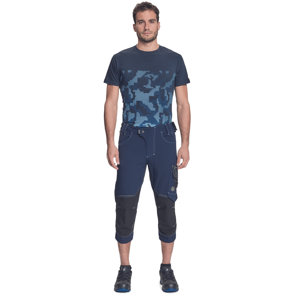 NEURUM PFM 3/4 kalhoty navy 54