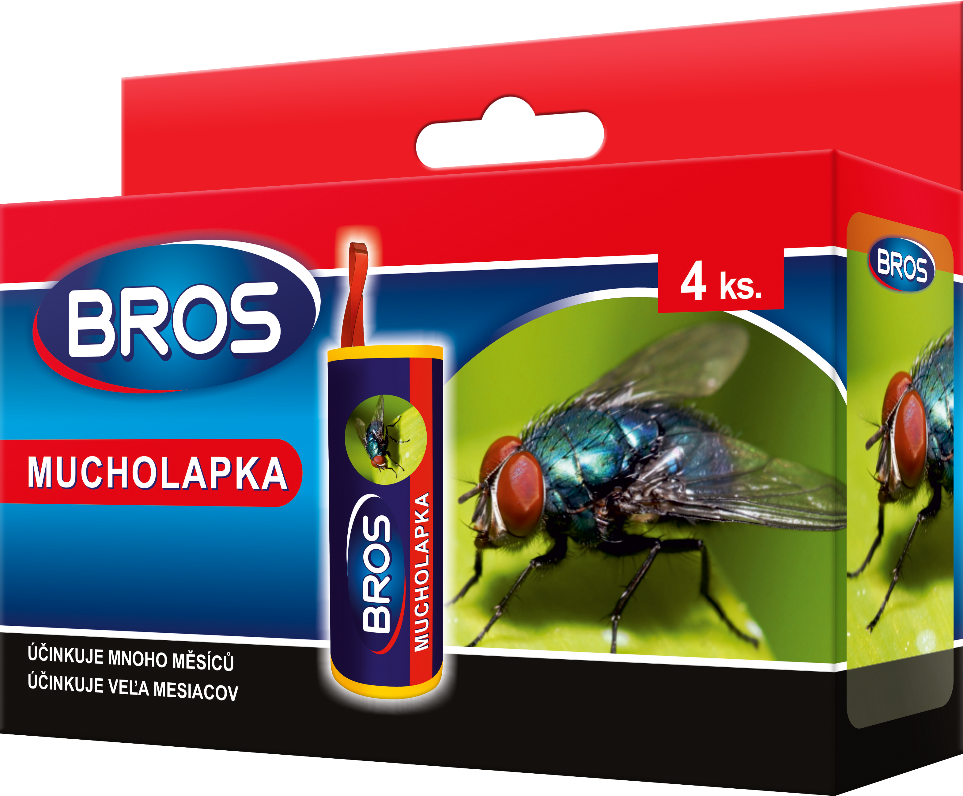 Bros Mucholapka 4ks
