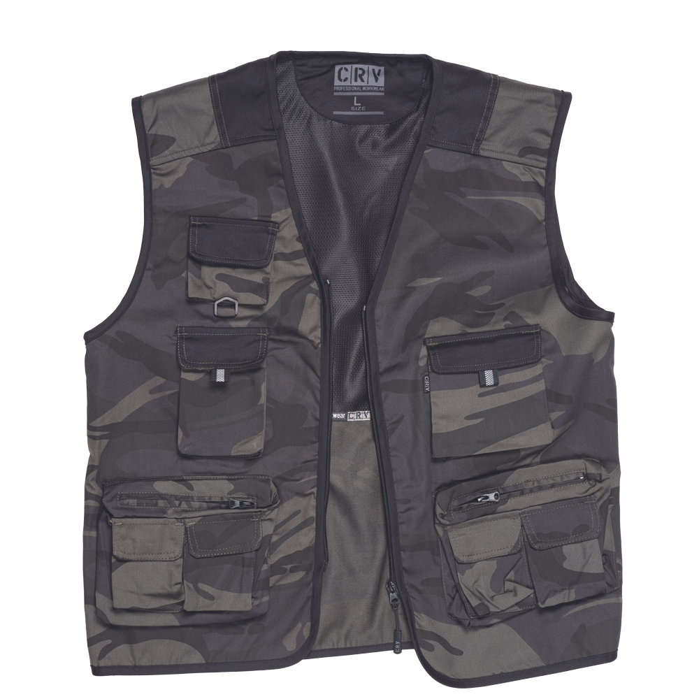 CRAMBE vesta Velikost: XXXL, Barva: Camouflage