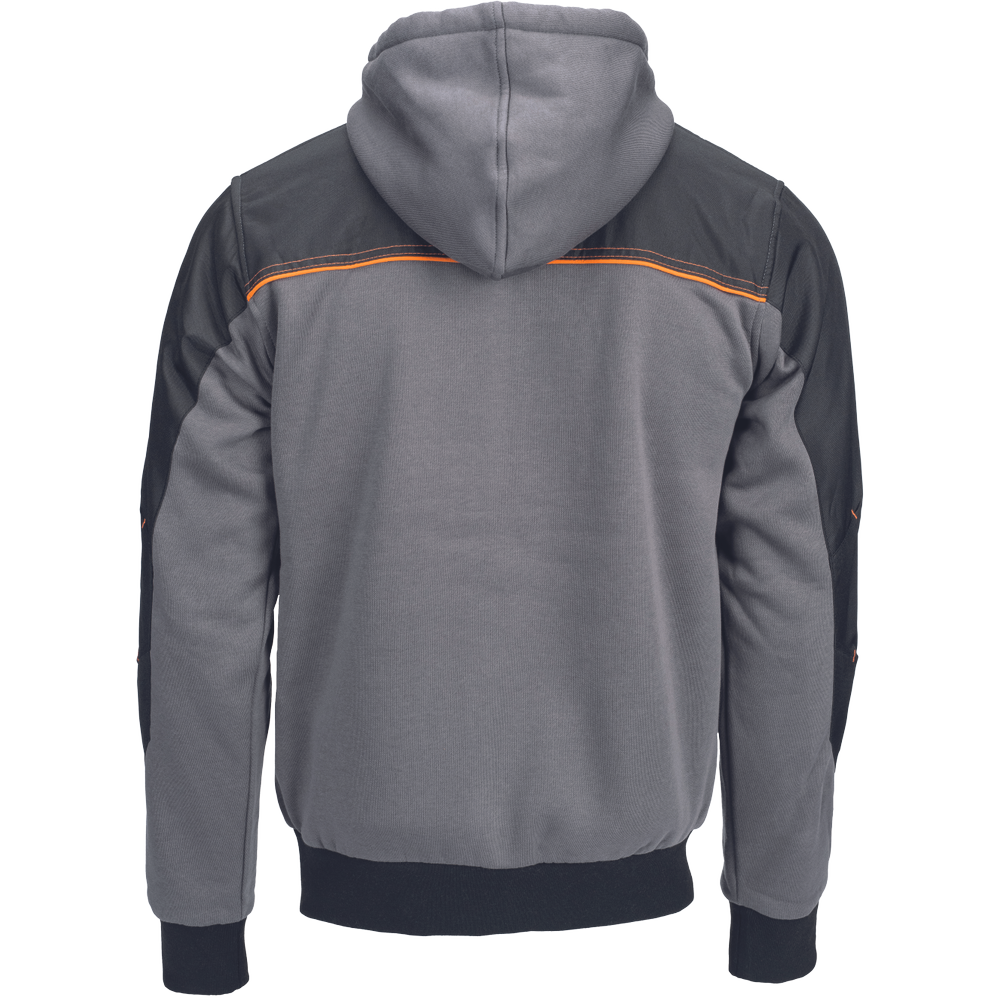 CREMORNE mikina s kapucí šedá 3XL