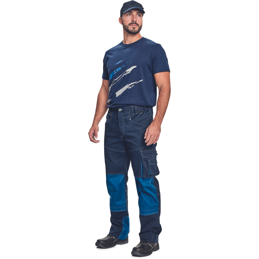 MAAS tričko navy/royal M
