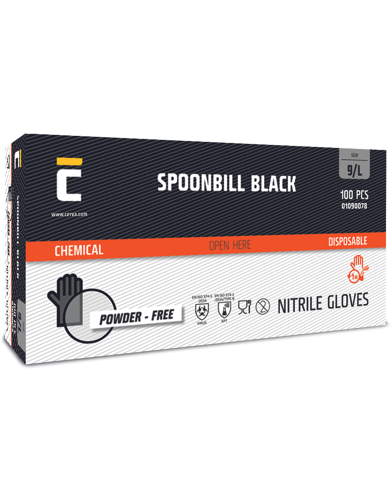 SPOONBILL BLACK rukav.nitr.nepudr. - 9