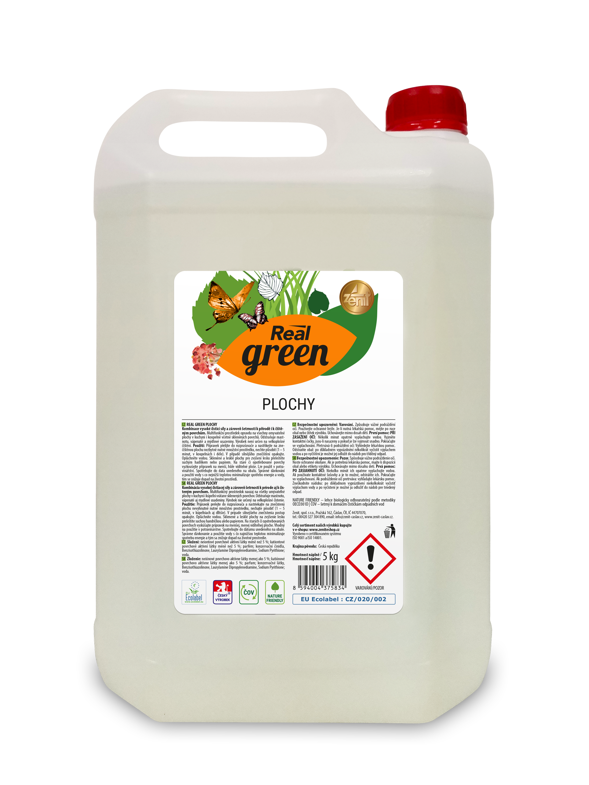 Real green 5kg plochy multifunkční