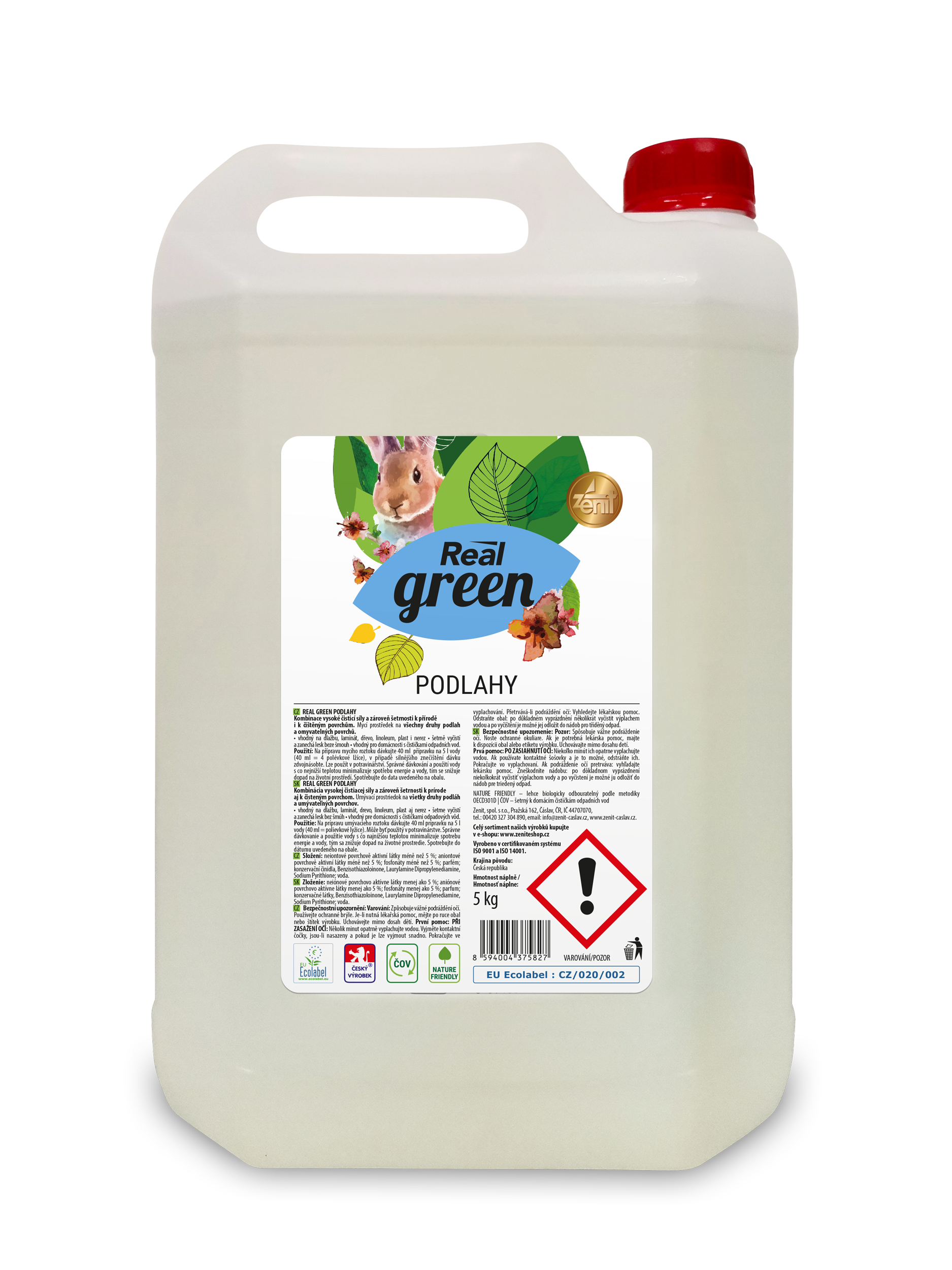 Real green Podlahy 5kg