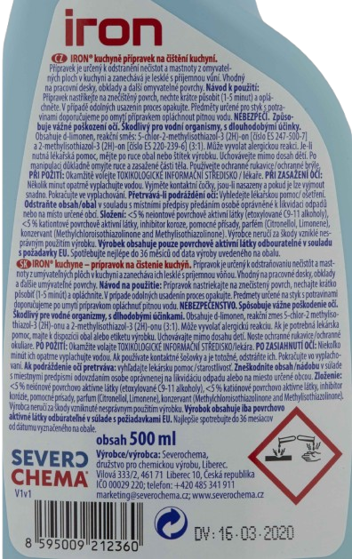 Iron kuchyně 500ml